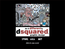 Tablet Screenshot of dsquared.org